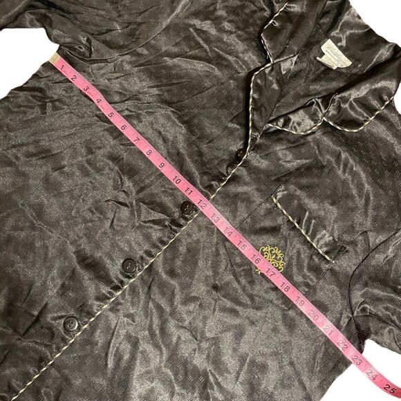 Kathryn Black Silky Pajamas - Picture 10 of 10